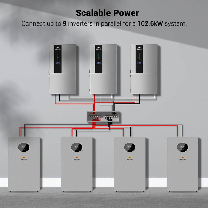 SunGold Power 11.4KW 48V Split Phase Hybrid Inverter