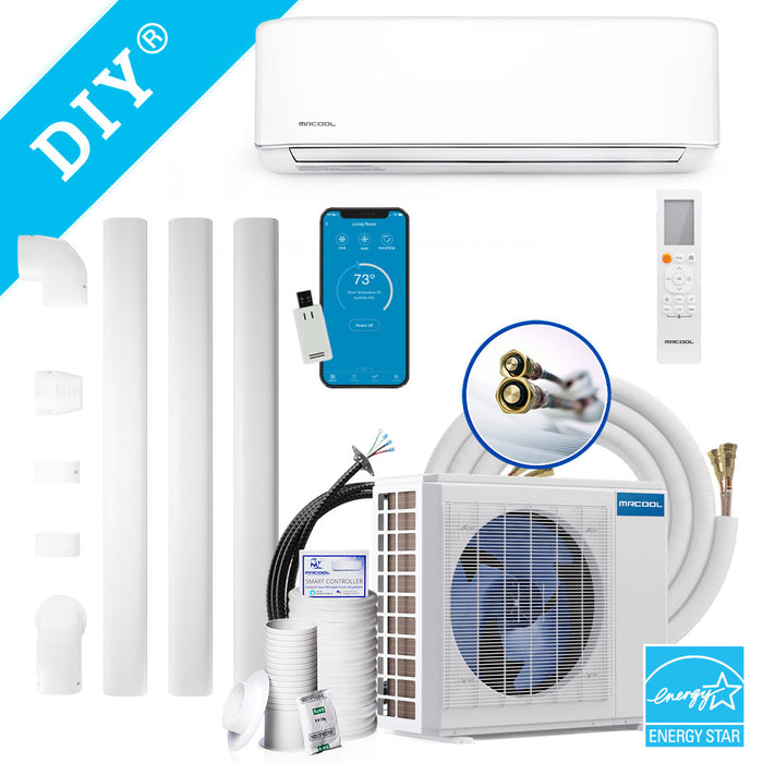 MRCOOL® E Star DIY 4th Gen 24k BTU 208-230V/60Hz Ductless Mini-Split Heat Pump Complete System