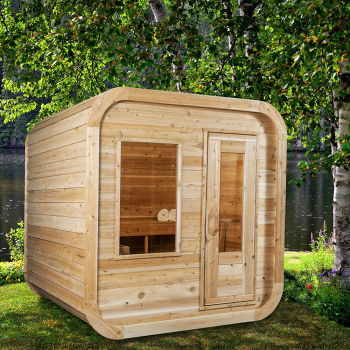 Dundalk Leisurecraft Canadian Timber Luna Sauna | 4 Persons