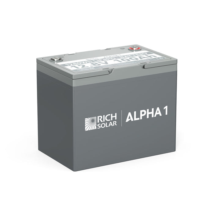 Rich Solar Alpha 1 | 12V 100Ah LiFePO4 Battery