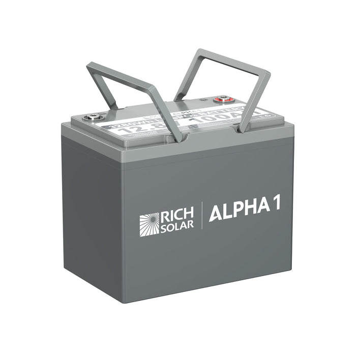 Rich Solar Alpha 1 | 12V 100Ah LiFePO4 Battery