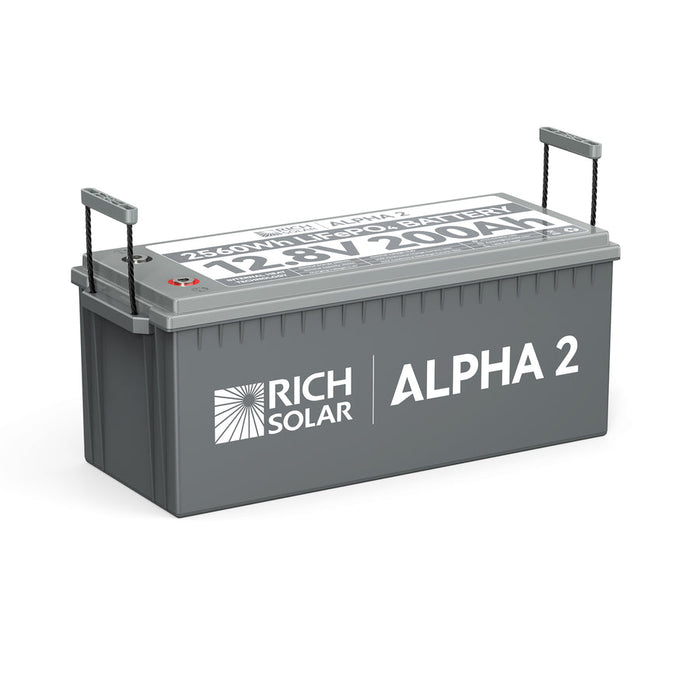 Rich Solar Alpha 2 | 12V 200Ah LiFePO4 Battery