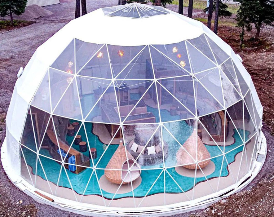 Luna Glamping 15M (49') Stargazer Geodesic Dome