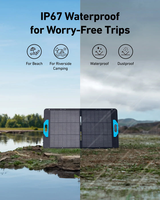 Anker SOLIX PS100 Monocrystalline Portable Solar Panel