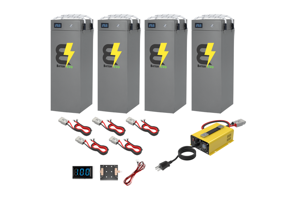 BatteryEVO 24V Hawk 4x Battery Kit (920Ah - 23.6kWh)