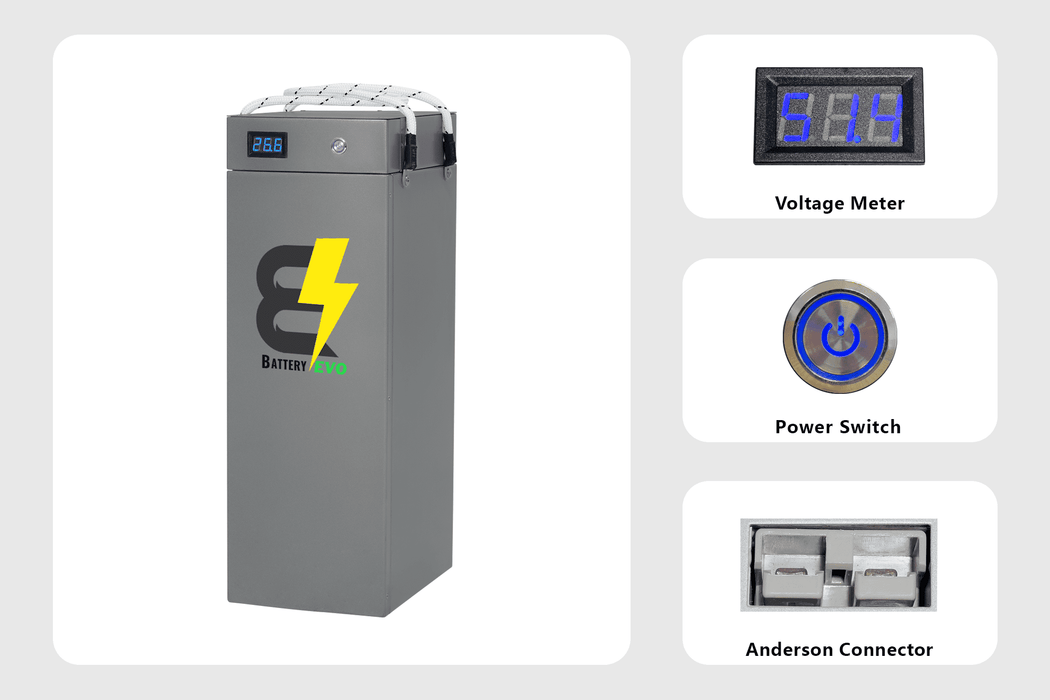 BatteryEVO 24V Hawk Lithium Battery (230Ah - 5.9 kWh)