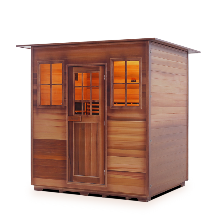 Enlighten SaunaTerra MoonLight 4 Dry Traditional Indoor Sauna | 4 Persons