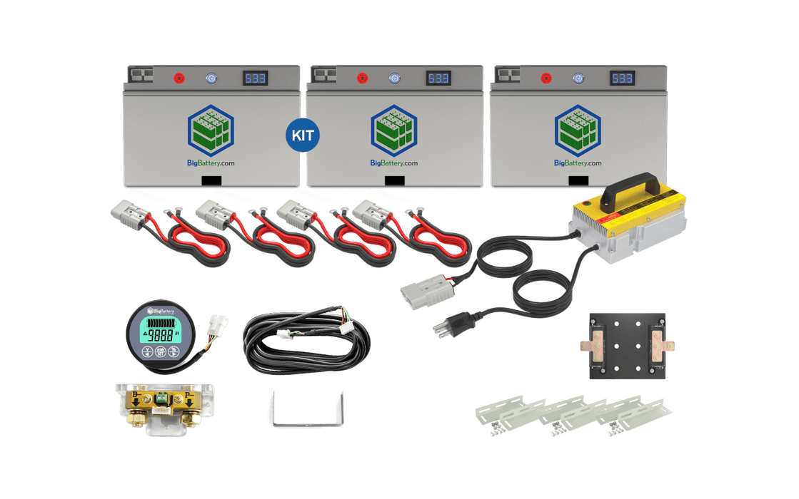 BigBattery 48V 3X FALCON ELITE KIT – LiFePO4 – 183Ah – 9.18kWh