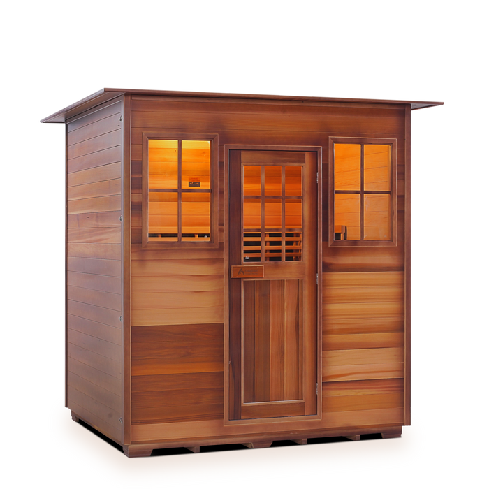 Enlighten SaunaTerra MoonLight 4 Dry Traditional Indoor Sauna | 4 Persons