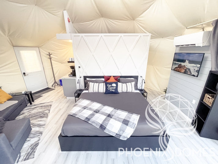 Phoenix Domes 4-Season Deluxe Glamping Package Dome | 23' (7M)