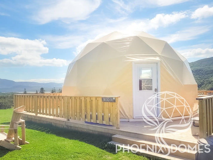 Phoenix Domes 4-Season Deluxe Glamping Package Dome | 23' (7M)