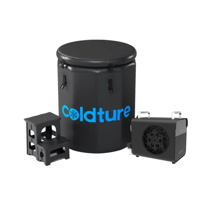 Coldture The Barrel Cold Plunge Tub Bundle