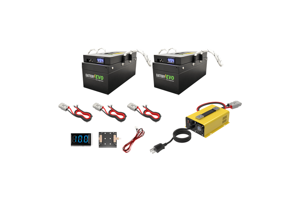 BatteryEVO 48V BADGER 2x Battery Kit (94Ah - 4.2 kWh)