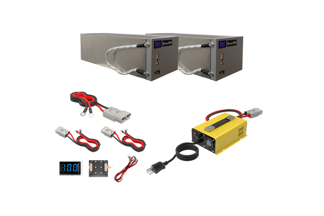 BatteryEVO 48V CHIHUAHUA 2x Battery Kit (80Ah - 4 kWh)