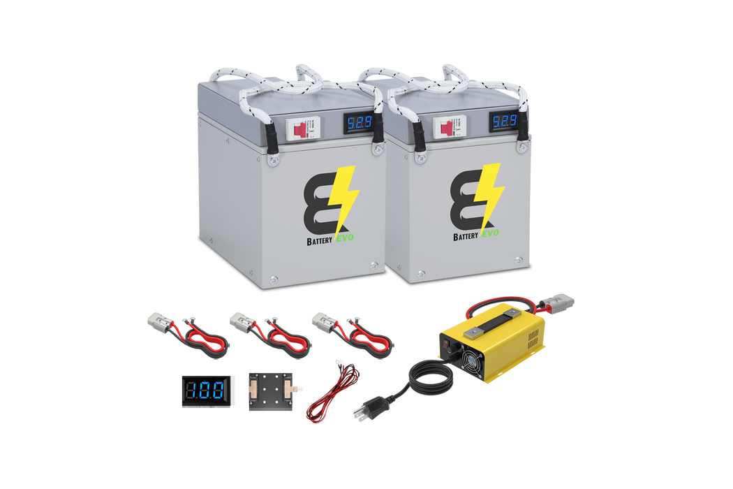 BatteryEVO 48V EAGLE 2x Battery Kit (60Ah - 3 kWh)