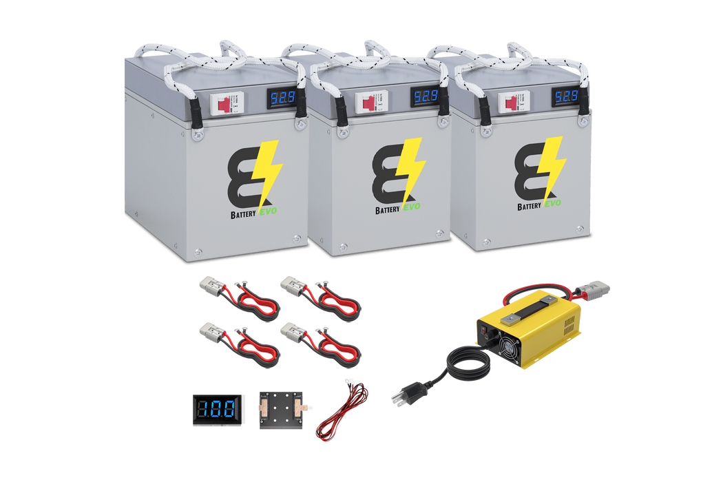 BatteryEVO 48V EAGLE 3x Battery Kit (90Ah - 4.5 kWh)