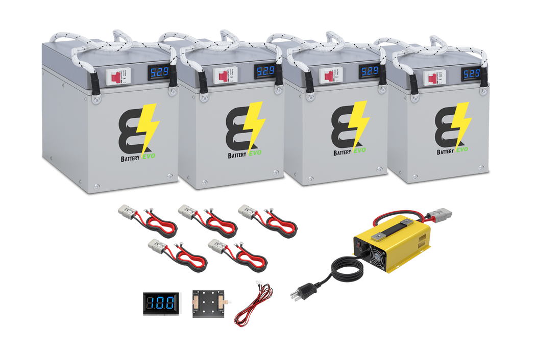 BatteryEVO 48V EAGLE 4x Battery Kit (120Ah - 6 kWh)