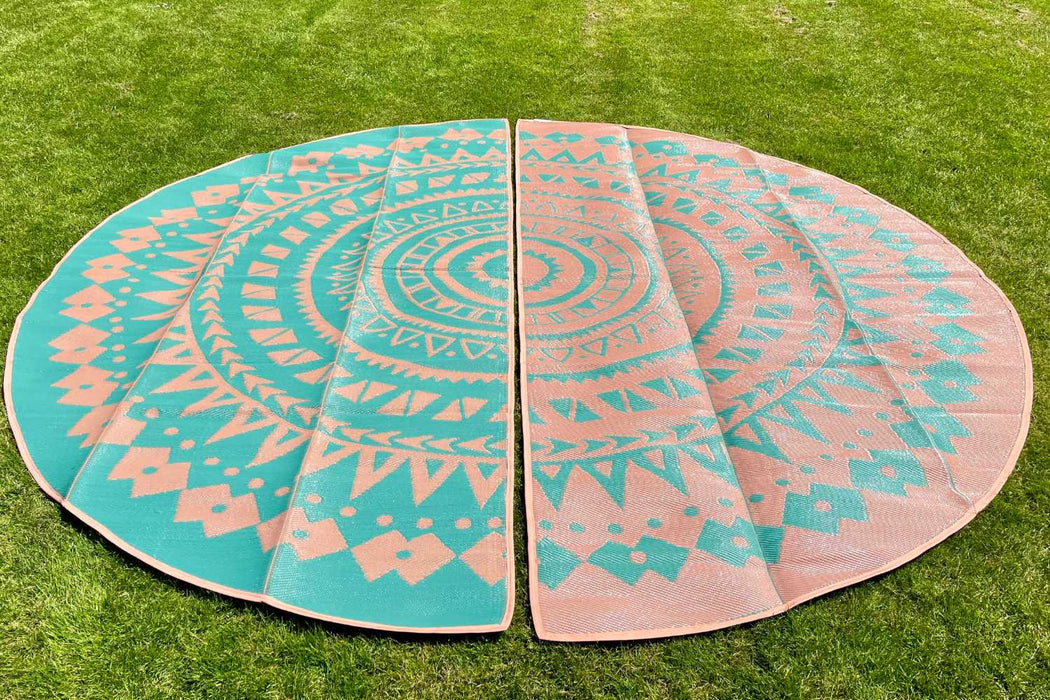 Life InTents Boho Style Bell Tent Floor Matting Cover | 5M (16')