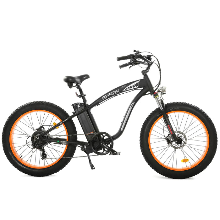 Ecotric Hammer Fat Tire Electric Bike - Orange