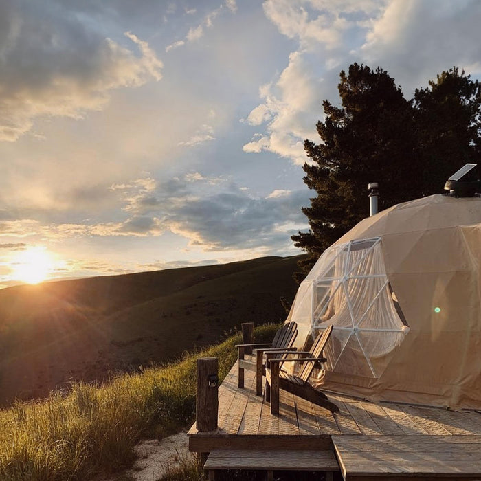 Luna Glamping 6M (20') Stargazer Geodesic Dome