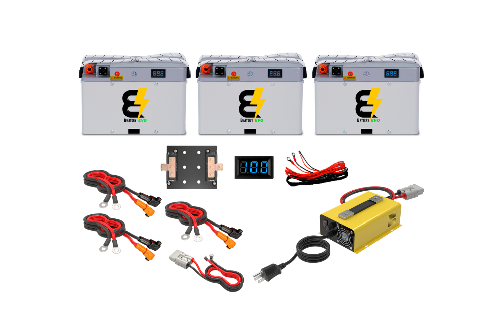 BatteryEVO 72V FALCON 3x Battery Kit (81Ah - 6.3 kWh)