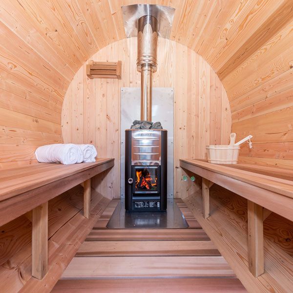 Dundalk Leisurecraft Canadian Timber Harmony Barrel Sauna | 4 Persons