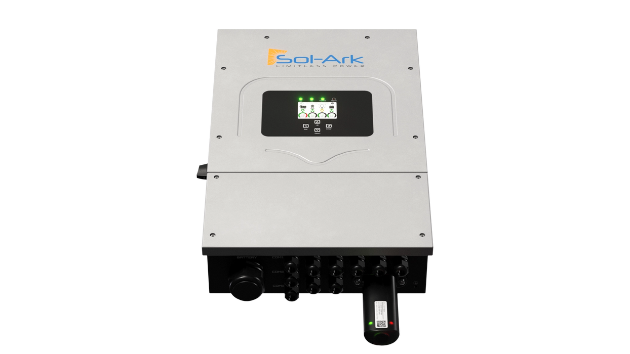 Sol-Ark 8K-EMPKIT | 8kW All-in-One Inverter | 120/240VAC Split Phase | 48VDC | w/EMP Hardening Kit