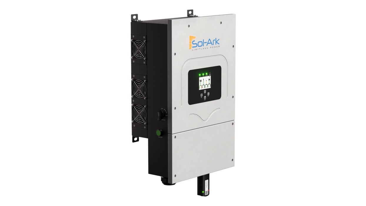 Sol-Ark 8K-EMPKIT | 8kW All-in-One Inverter | 120/240VAC Split Phase | 48VDC | w/EMP Hardening Kit