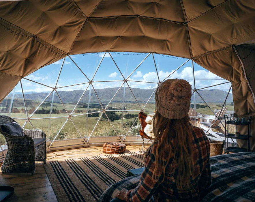 Luna Glamping 8M (26') Stargazer Geodesic Dome