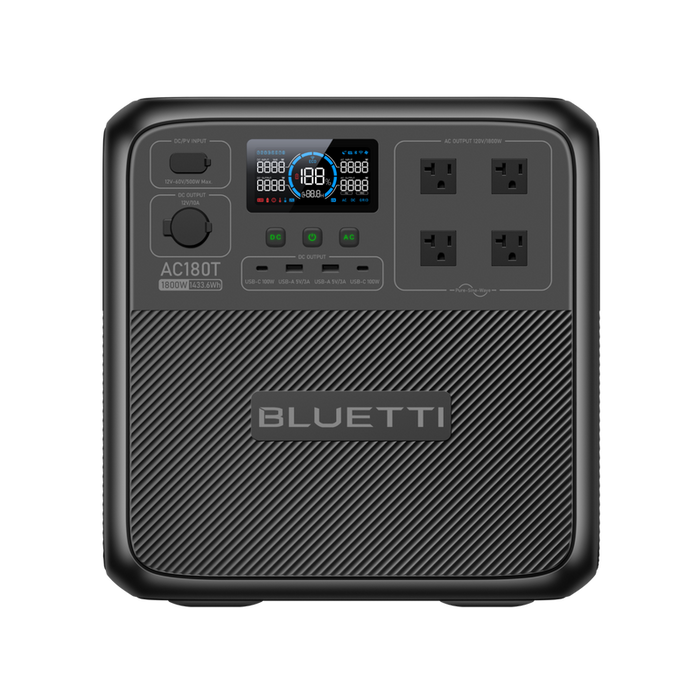 BLUETTI AC180T Portable Power Station Solar Generator