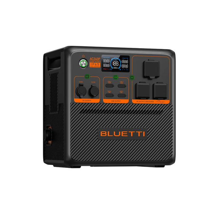 BLUETTI AC240P Portable Power Station Solar Generator (2,400W | 1,843Wh)