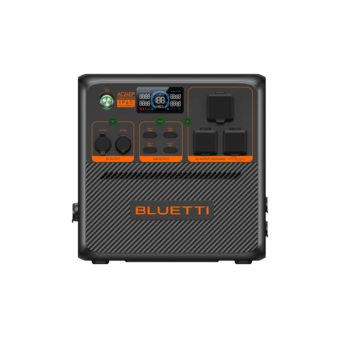 BLUETTI AC240P Portable Power Station Solar Generator (2,400W | 1,843Wh)