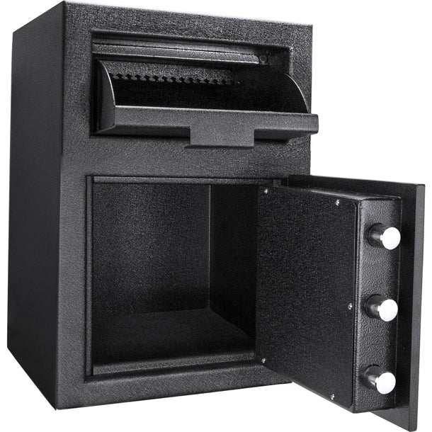 Barska DX Keypad Style One Compartment Depository Safes | Keypad-F Style, Heavy-Walled Steel Construction