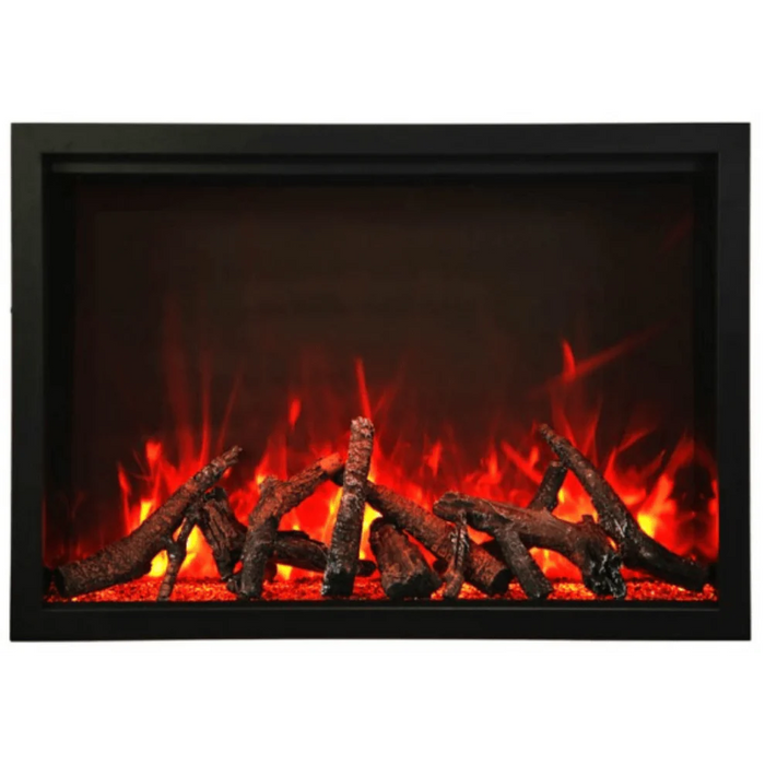 Amantii Traditional 26" to 48" Indoor/Outdoor Built-In Electric Firebox Insert