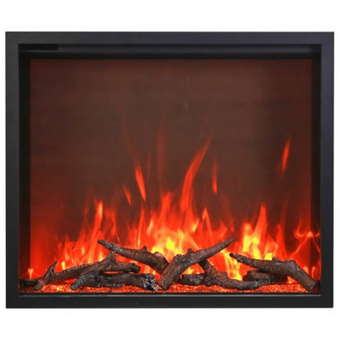 Amantii Traditional 26" to 48" Indoor/Outdoor Built-In Electric Firebox Insert