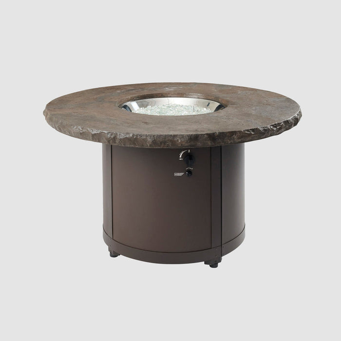 Outdoor Greatroom Beacon Round 48" Gas Fire Pit Table