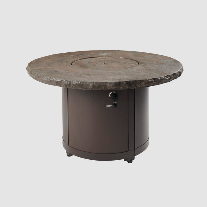 Outdoor Greatroom Beacon Round 48" Gas Fire Pit Table