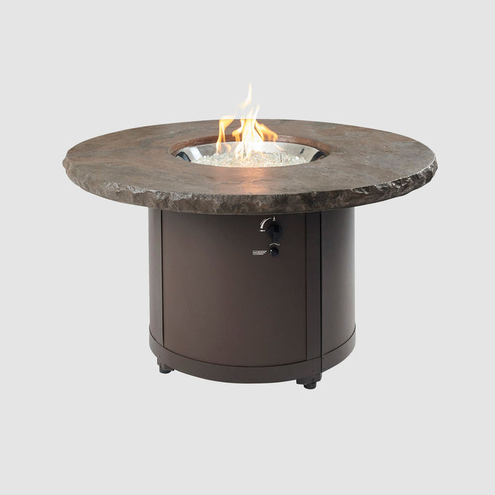 Outdoor Greatroom Beacon Round 48" Gas Fire Pit Table