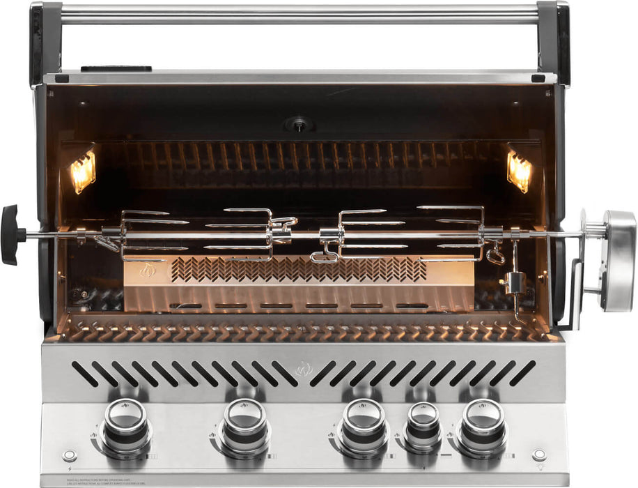 Napoleon Prestige PRO 500 Built-In Gas Grill with Infrared Rear