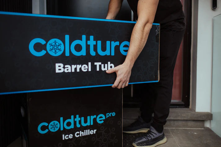 Coldture The Barrel Cold Plunge Tub Bundle