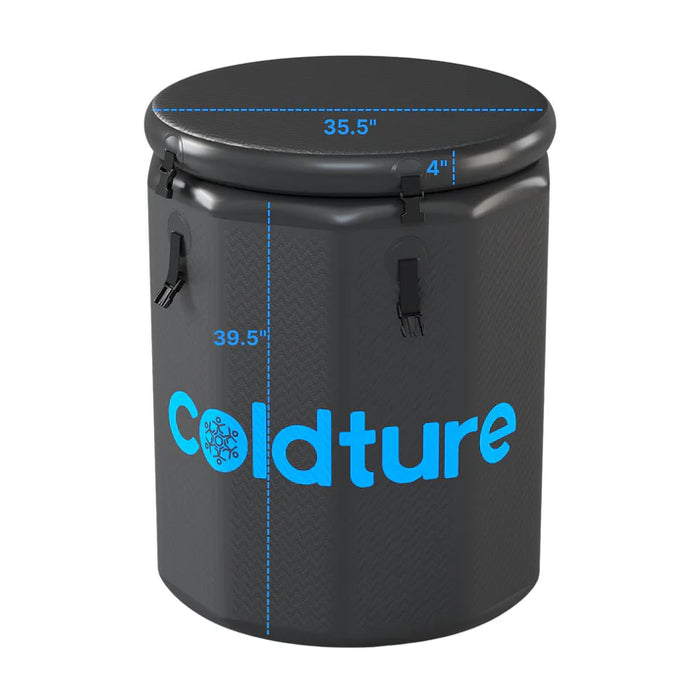 Coldture The Barrel Cold Plunge Tub Bundle