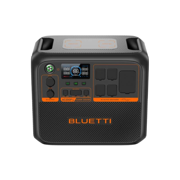 BLUETTI AC200P Power Station Solar Generator + PV350 350W Solar Panel