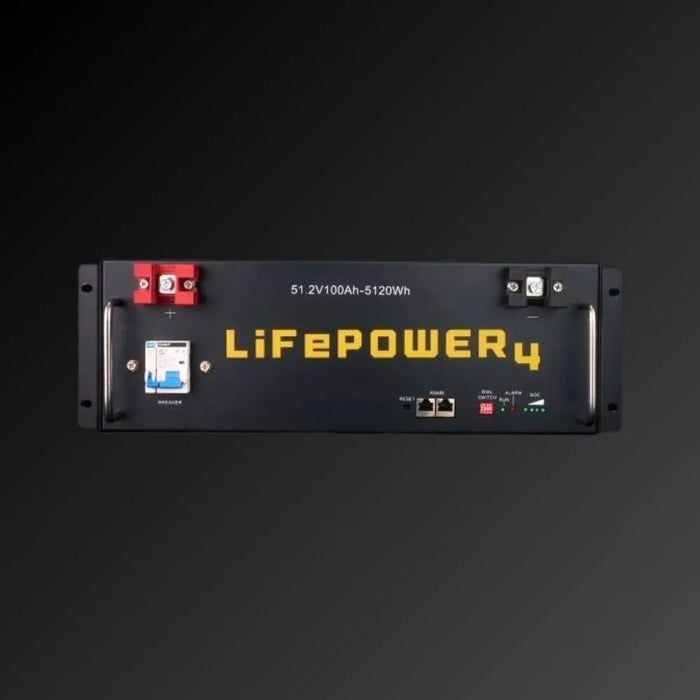 EG4 LifePower4 Lithium Battery | 48V 100AH | Server Rack Battery