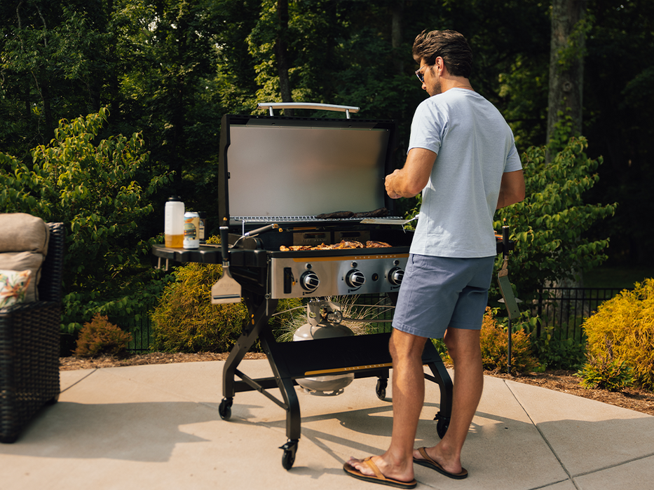 Halo Elite 4B 8 Zone Outdoor Griddle w/X-Cart