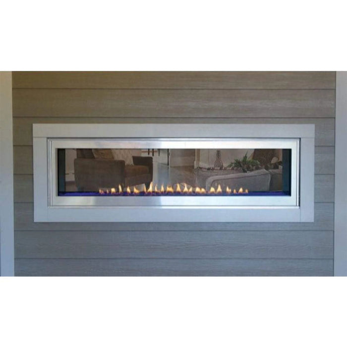 American Hearth Boulevard 48" See-Through Stainless Steel Exterior Frame