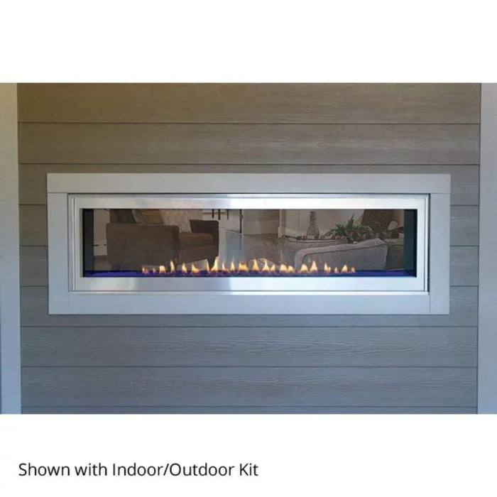 American Hearth Boulevard 60" Vent Free See-Through Linear Fireplace