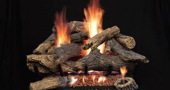 American Hearth Pioneer Refractory 18" Gas Log Set