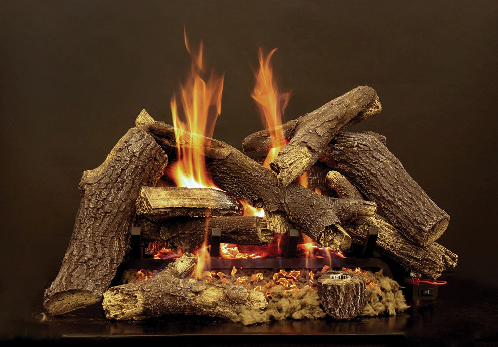 American Hearth Pioneer Refractory 24"/30" Gas Log Set