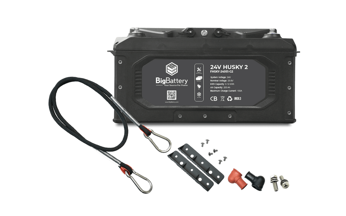 BigBattery 24V 1X HUSKY 2 KIT – Victron