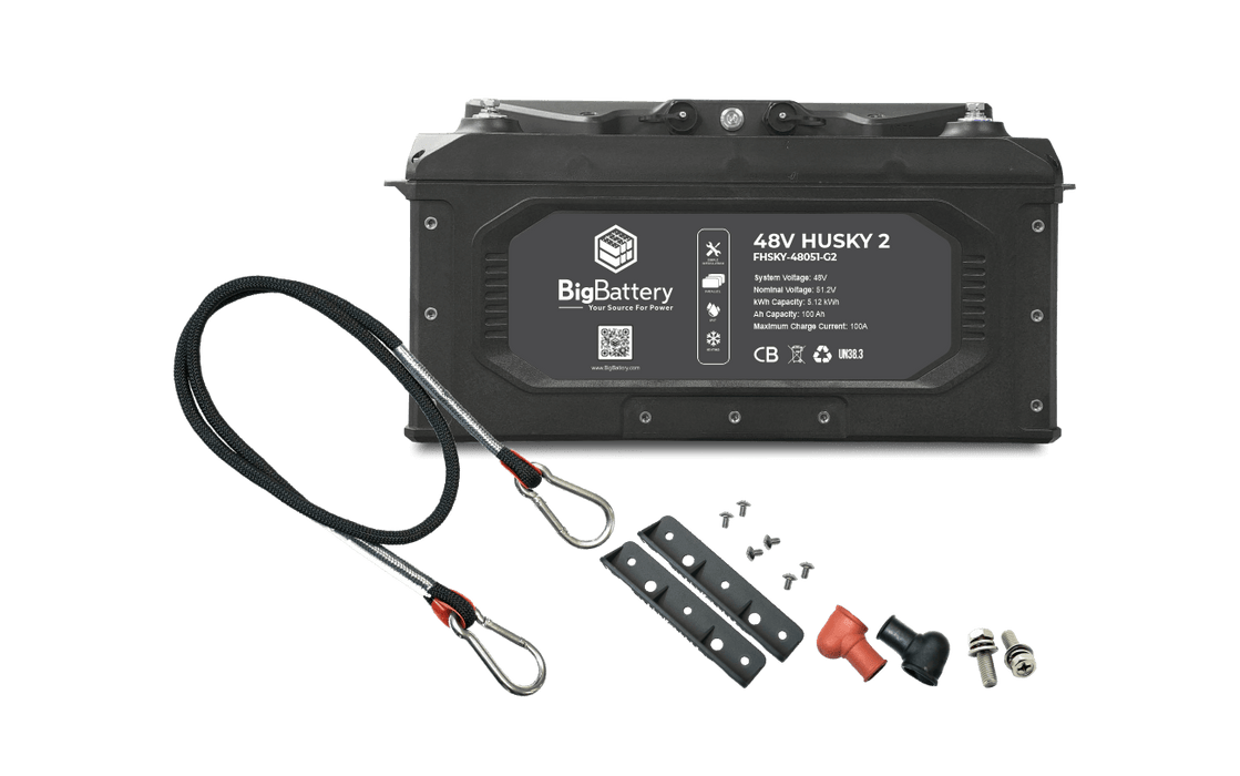 BigBattery 48V 4X Husky 2 Power Kit